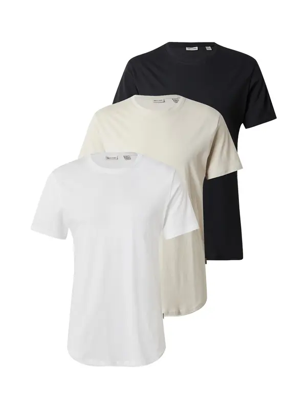 Only & Sons Only & Sons Majica 'ONSMATT'  ecru / črna / bela