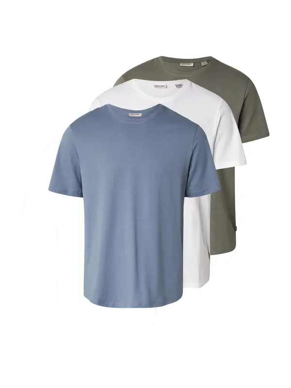 Only & Sons Only & Sons Majica 'ONSMatt'  golobje modra / bazaltno siva / bela