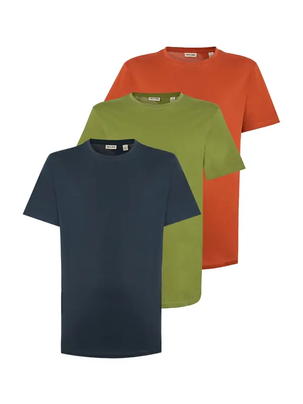 Only & Sons Only & Sons Majica 'ONSMATT'  temno modra / kivi / jastog