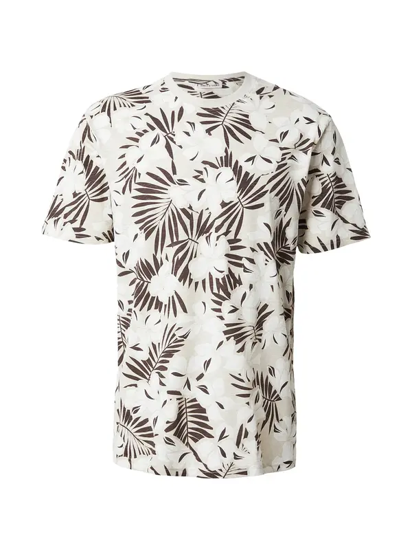 Only & Sons Only & Sons Majica 'ONSPERRY'  čokolada / kamen / bela