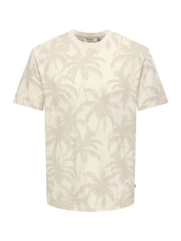 Only & Sons Only & Sons Majica 'ONSPERRY'  greige / off-bela