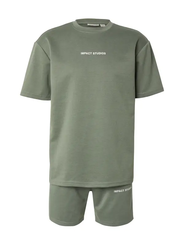 Only & Sons Only & Sons Obleka za doma 'ONSLIAM'  oliva / bela