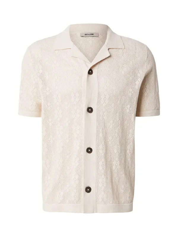 Only & Sons Only & Sons Pletena jopa 'ONSKEN'  pesek