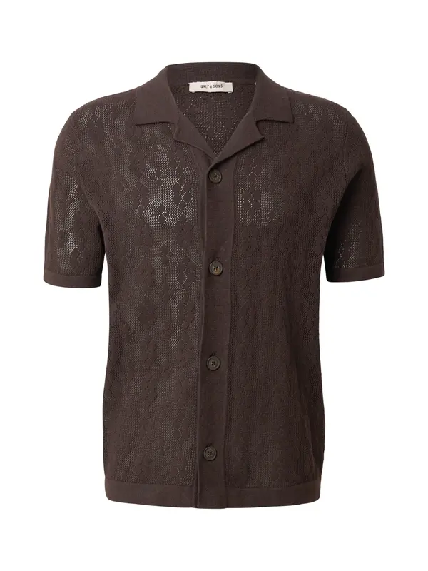 Only & Sons Only & Sons Pletena jopa 'ONSKEN'  temno rjava