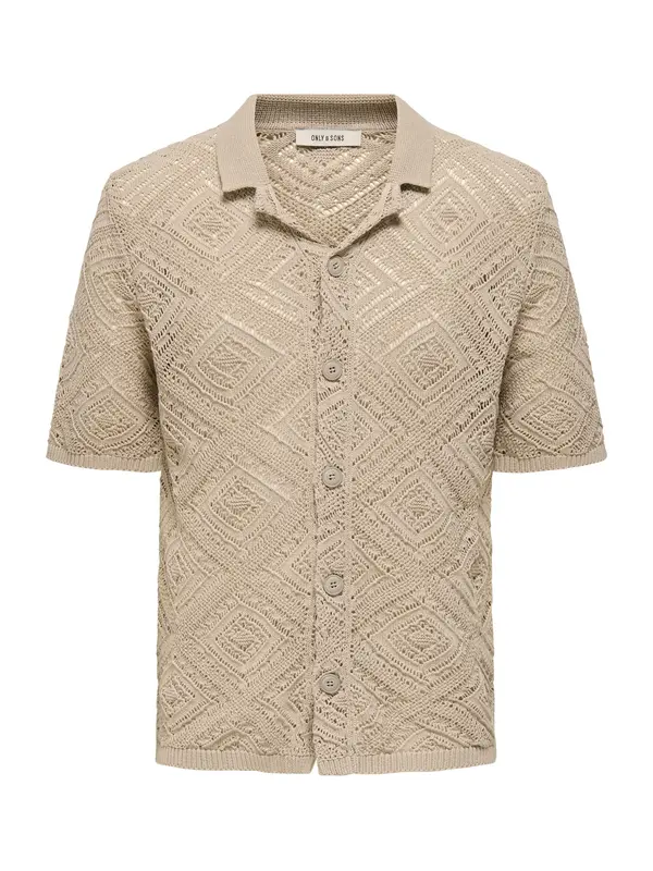 Only & Sons Only & Sons Pletena jopa 'ONSKOLMAR'  bež