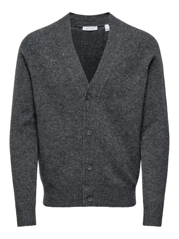 Only & Sons Only & Sons Pletena jopa 'ONSRay'  siva