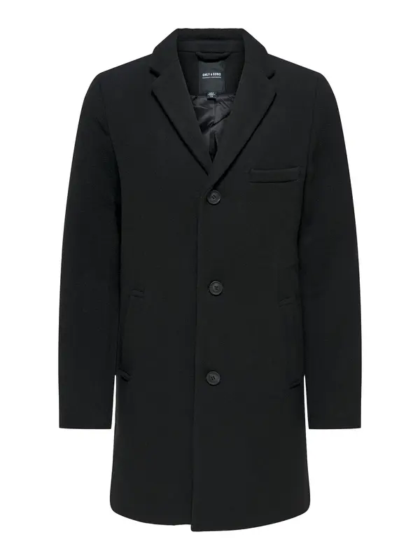 Only & Sons Only & Sons Prehoden plašč 'Jaylon'  črna