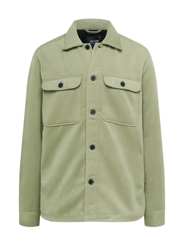 Only & Sons Only & Sons Prehodna jakna 'ONSASH'  svetlo zelena