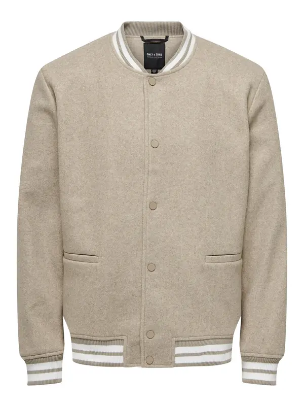 Only & Sons Only & Sons Prehodna jakna 'ONSDenver'  kit / bela