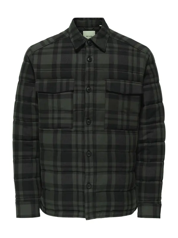 Only & Sons Only & Sons Prehodna jakna 'ONSGudmund'  jelka / črna