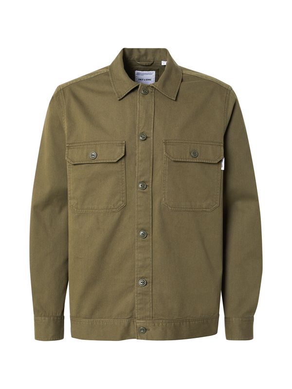 Only & Sons Only & Sons Prehodna jakna 'ONSSILVIO'  oliva