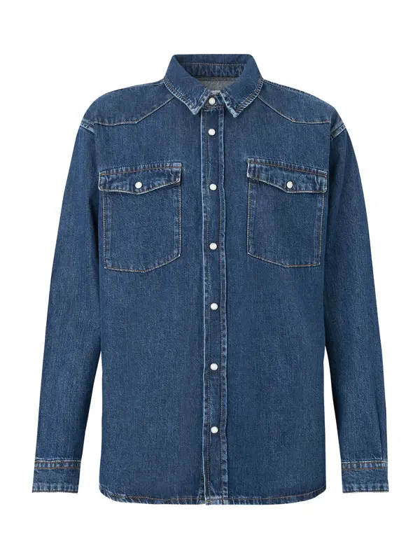 Only & Sons Only & Sons Prehodna jakna 'ONSWESTERN'  moder denim