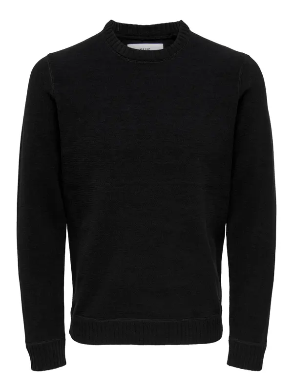 Only & Sons Only & Sons Pulover 'Ese'  črna