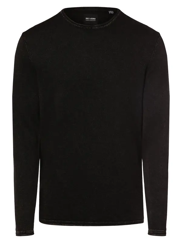 Only & Sons Only & Sons Pulover 'Gaston 12'  pegasto črna