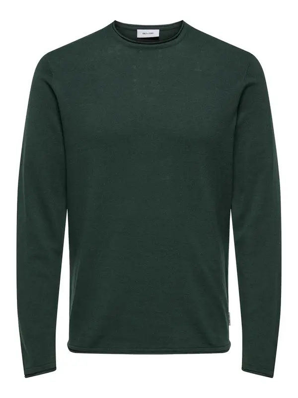 Only & Sons Only & Sons Pulover 'Jimmy'  temno zelena