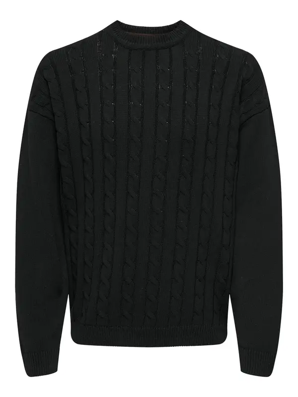 Only & Sons Only & Sons Pulover 'Lamard'  črna