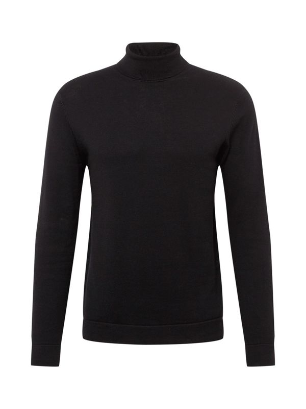 Only & Sons Only & Sons Pulover 'ONSALEX 12 ROLL NECK KNIT'  črna