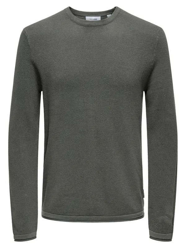 Only & Sons Only & Sons Pulover 'ONSFelix'  temno siva
