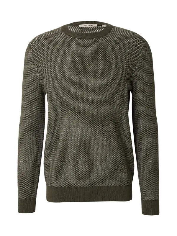 Only & Sons Only & Sons Pulover 'ONSMORGAN'  oliva / bela