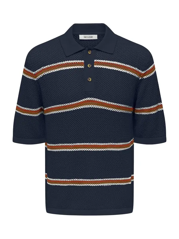 Only & Sons Only & Sons Pulover 'ONSSEJR'  safir / konjak / bela