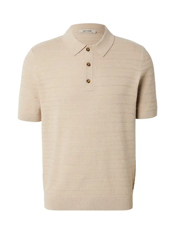 Only & Sons Only & Sons Pulover 'ONSTANO'  svetlo rjava