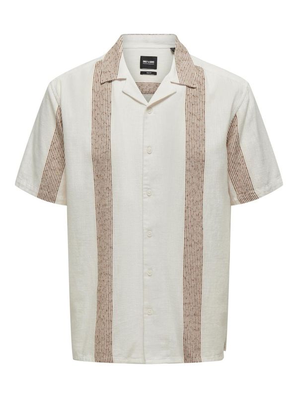 Only & Sons Only & Sons Srajca 'AVI'  rjava / bela