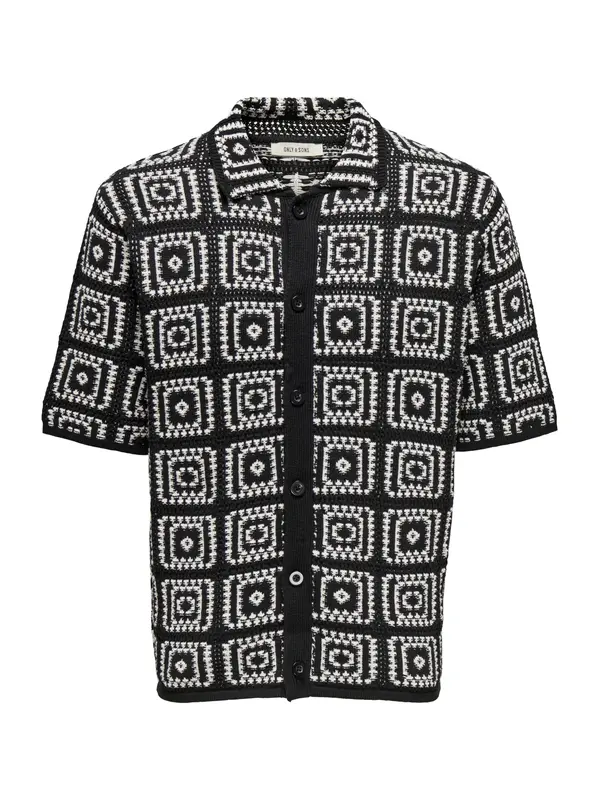 Only & Sons Only & Sons Srajca  črna / bela