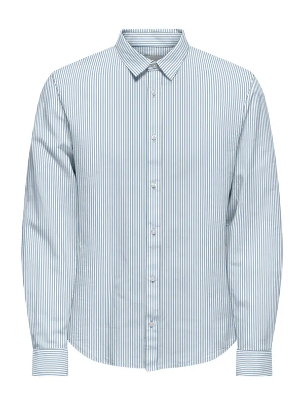 Only & Sons Only & Sons Srajca 'ONSCANTLEY'  nebeško modra / bela