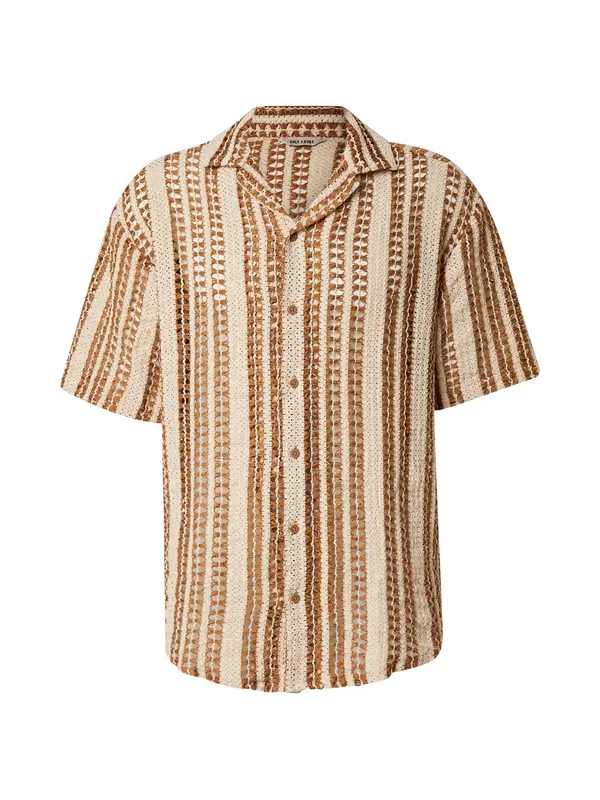 Only & Sons Only & Sons Srajca 'ONSDANI'  rjava / bela