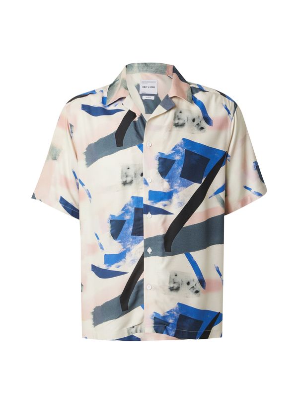 Only & Sons Only & Sons Srajca 'ONSDASH'  modra / mornarska / majnica / črna