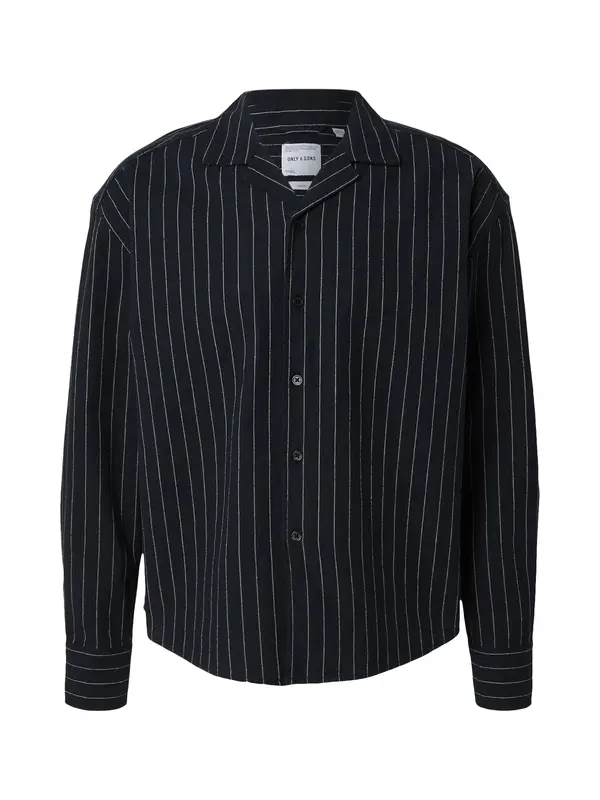 Only & Sons Only & Sons Srajca 'ONSEMILO'  črna / off-bela