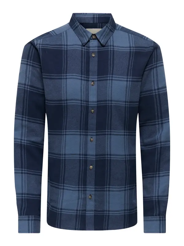 Only & Sons Only & Sons Srajca 'ONSGUDMUND'  modra / marine