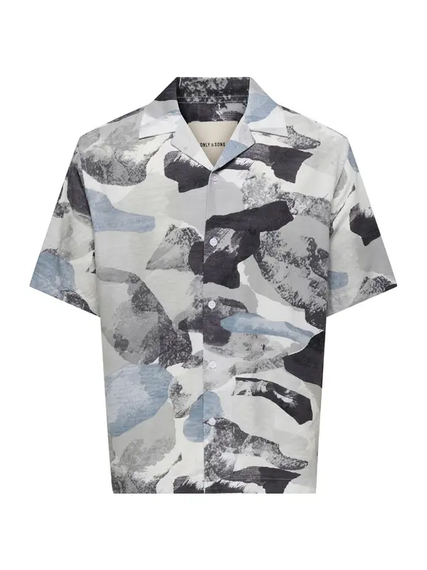 Only & Sons Only & Sons Srajca 'ONSHARVI'  dimno modra / opal / siva / antracit