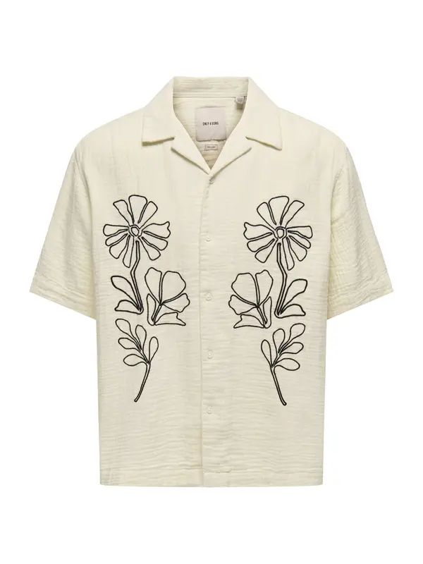 Only & Sons Only & Sons Srajca 'ONSJACKSON'  črna / bela