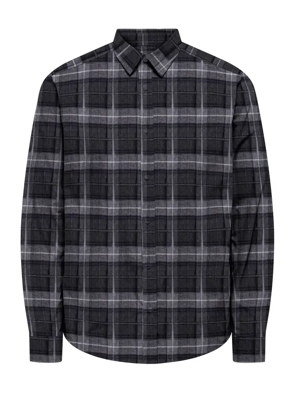 Only & Sons Only & Sons Srajca 'ONSKIM'  črna / bela