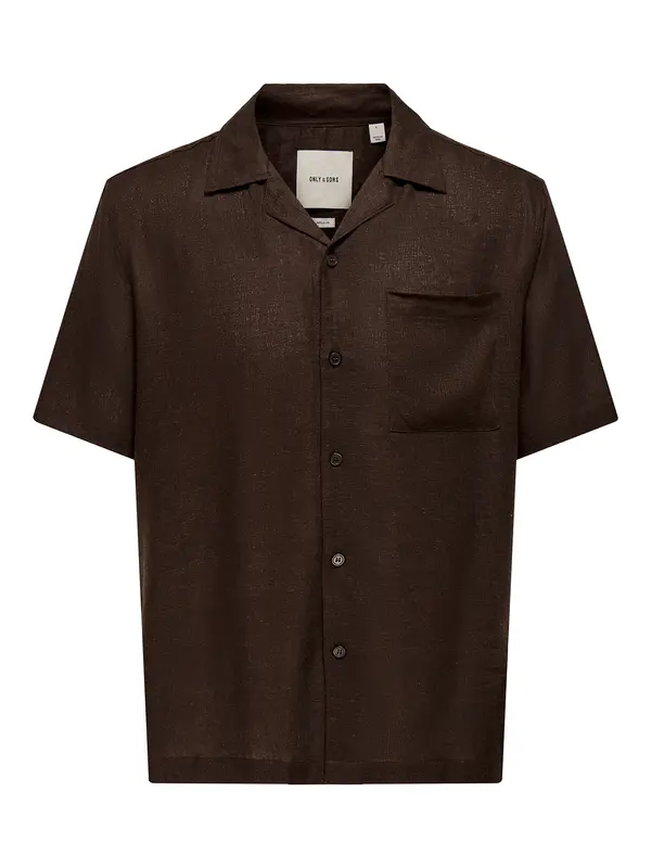 Only & Sons Only & Sons Srajca 'ONSLaurence'  temno rjava