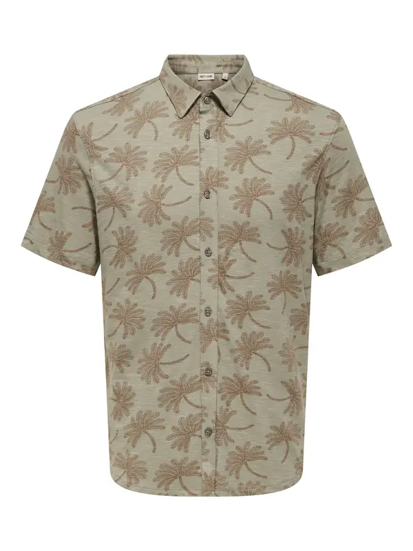 Only & Sons Only & Sons Srajca 'ONSMALDINI'  oliva / pastelno zelena