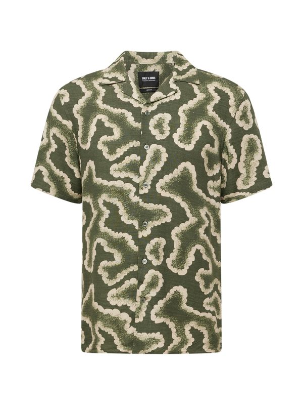 Only & Sons Only & Sons Srajca 'ONSNOY'  bež / oliva