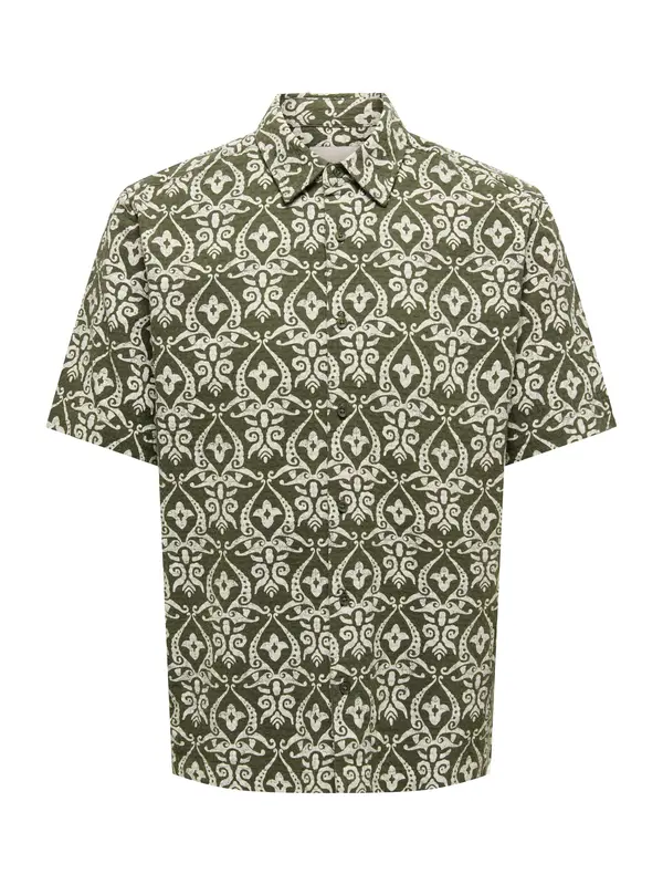 Only & Sons Only & Sons Srajca 'ONSSEA'  oliva / off-bela