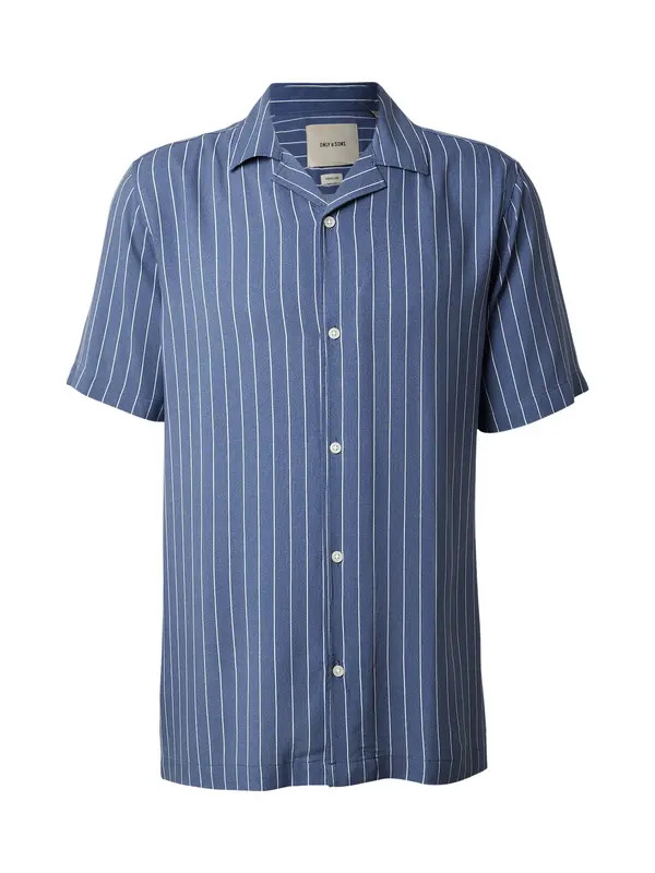 Only & Sons Only & Sons Srajca 'ONSWADE'  indigo / bela