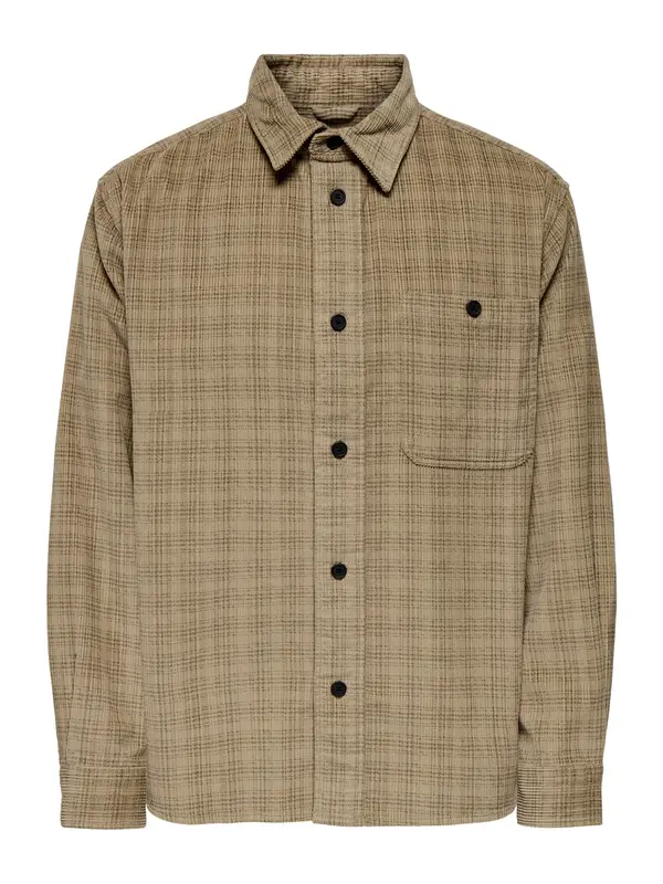 Only & Sons Only & Sons Srajca 'ONSWaleed'  pesek / temno bež