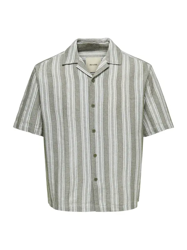 Only & Sons Only & Sons Srajca 'ONSWALKER'  oliva / pastelno zelena