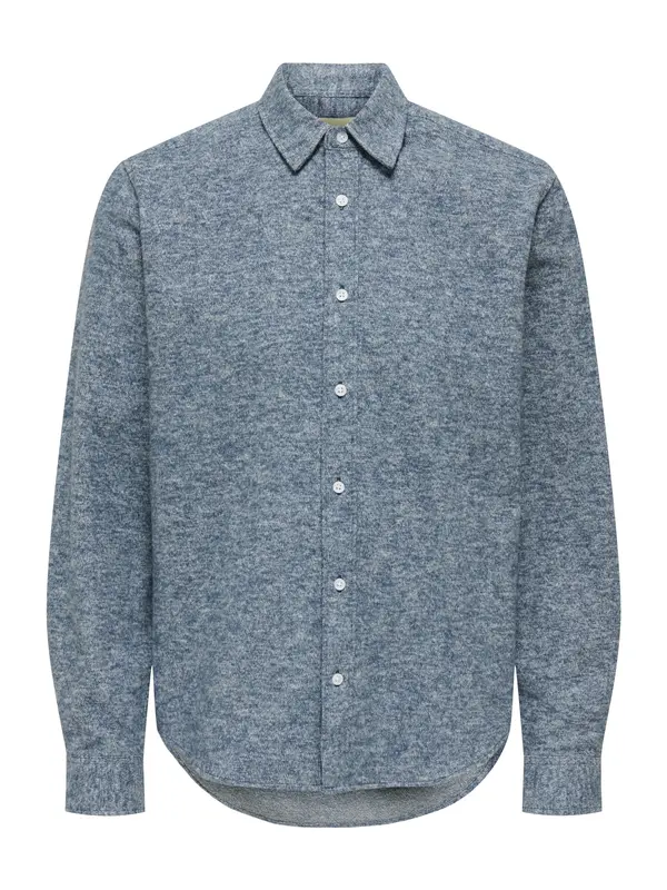 Only & Sons Only & Sons Srajca  progasto modra