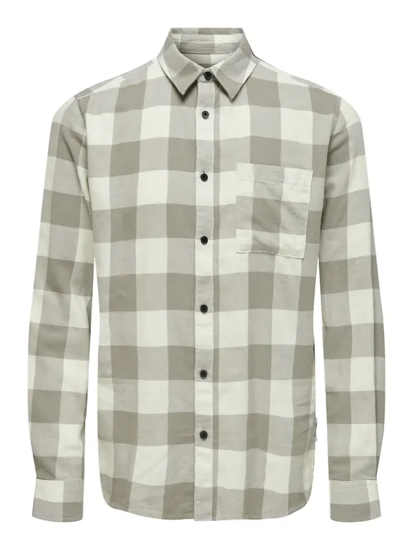 Only & Sons Only & Sons Srajca  temno siva / svetlo siva