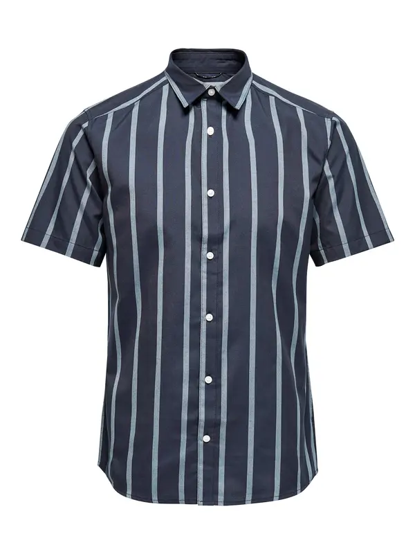 Only & Sons Only & Sons Srajca 'TRAVIS'  mornarska / svetlo modra