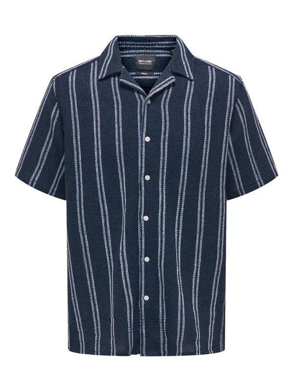 Only & Sons Only & Sons Srajca 'Trev'  mornarska / bela