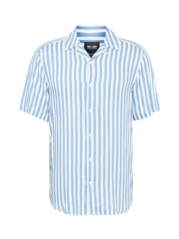Only & Sons Only & Sons Srajca 'Wayne'  modra / bela
