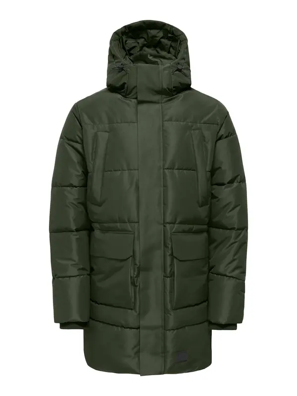 Only & Sons Only & Sons Zimska jakna 'CAM '  temno zelena