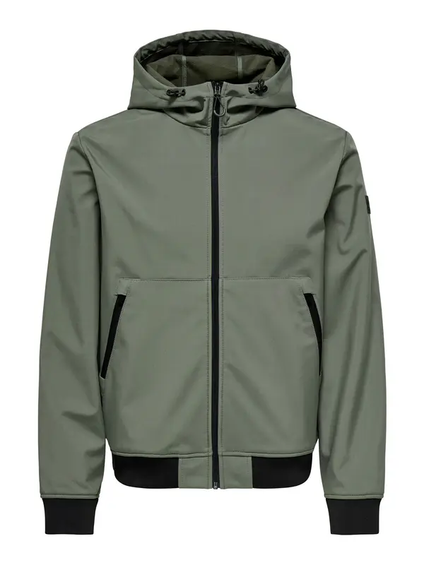 Only & Sons Only & Sons Zimska jakna 'ONSBOWIE'  oliva / črna