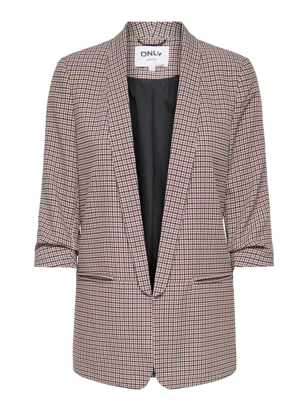 ONLY ONLY Blazer 'ONLELLY'  antracit / greige / kamen / pitaja
